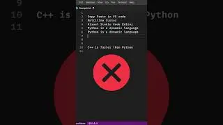 Don't Copy Paste Like this!! || Part-2 ||VS Code 