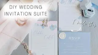 Make your own Wedding Invitation Suite for CHEAP! | Wedding DIY