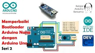 Memperbaiki bootloader Arduino Nano V3