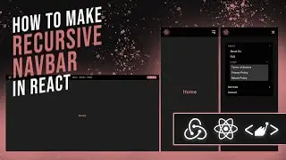 React Navbar + Recursive Dropdowns | Redux, Styled Components, Routing