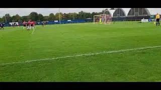 Civil Service Strollers v Gala Fairydean Rovers Saturday 5 October 2024 Marc Laird penalty 2