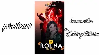 Girl Background Fire Video / Status Video Kaise Banaye / Whatsapp Status Video / Kinemaster / FR