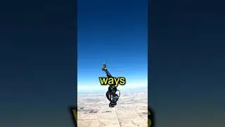 How fast can you skydive? Breaking Records #shorts