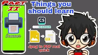 HOW TO CONVERT JPEG TO PDF USING CAMSCANNER | How To