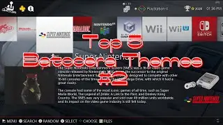 #2 Top 5 Batocera Themes “PlayStation X”