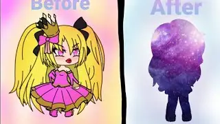 (Old) The spoiled mean brat gets a makeover(Gacha life skit)