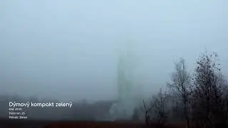 Dýmový kompakt 25 ran - ZELENÝ