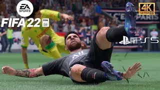 FIFA 22 - Paris-SG vs FC Nantes  | PS5™ Gameplay [4K 60FPS]