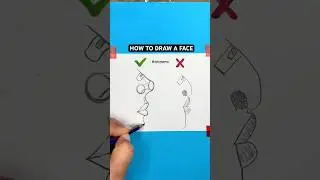 Face Drawing 🩵                