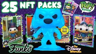 Opening 25 Disney Afternoon Funko NFT Premium Packs Worth $750! | Physical Redemption Funko Pops!