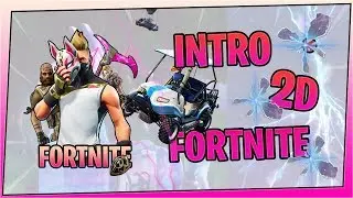 INTRO 2D FORTNITE TEMPLATE ! (Saison 5)