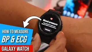 How to Calibrate your Galaxy Watch to measure Blood Pressure? Galaxy Watch 4 Classic LTE