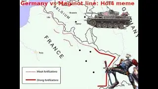 Germany vs Maginot line: Hoi4 meme