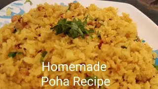 Poha Recipe - How to make kanda poha at home easy recipe