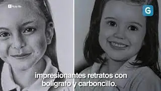 Mira los IMPRESIONANTES dibujos de retrato que hace Rudy Niz.