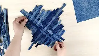 AMAZING USE OF OLD JEANS!