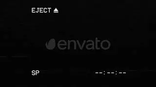 VHS Playback Screen Overlay with Timecode - 30 Clips | Motion Graphics - Envato elements