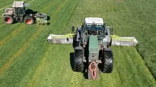 Mowing grass with Fendt 926 & Xylon!