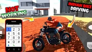 ROCKY KGF BIKE CHEAT CODE NOT WORKING 😨 | INDIAN BIKE DRIVING 3D NEW UPDATE NOT WORKING | MAXER