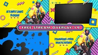 "Valorant Killjoy" Free Stream Overlay | Free Valorant Animated OBS/Streamlabs Stream Overlay 🔥🔥🔥