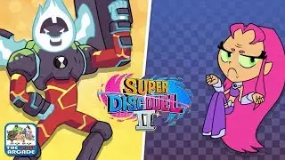Gumball: Super Disc Duel 2 - Omni-Enhanced Heatblast having fun with Starfire (CN Games)