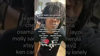 What team of Underground Artists would you pick? #underground #undergroundhiphop #music #explore