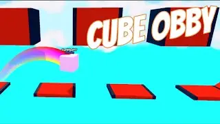 ROBLOX OBBY but you're a CUBE (Part 10)