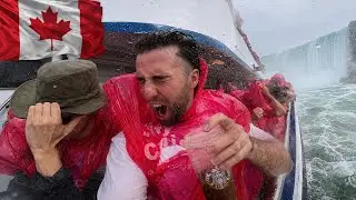I Got Soaked by the Niagara Falls 🇨🇦 | The Wildest Boat Ride in Canada 🌊 (4K)