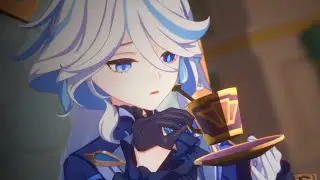 Furina's tea got cold...!  (Animation) | Genshin Impact Meme