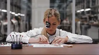 IWC Watchmaker assembles the Portugieser Tourbillon Rétrograde Chronograph (IW394009)