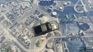 Grand Theft online - 650 rp barrel-roll part two