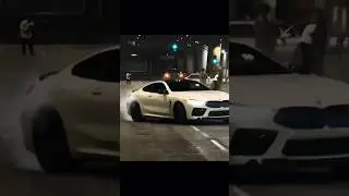 Дрифт BMW M8 Competition vs BMW M5 Competition #bmwm5f90 #bmwm8competition #bmw##losangeles#america