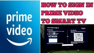 HOW TO SIGN IN PRIME VIDEO TO SMART TV 2023