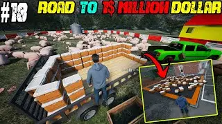 Road To Earn 1$ Million Dollar In Ranch - Ranch Simulator #18