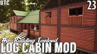 Ark Building Evolved w/ UTC :: Log Cabin Building Mod! OzoCraft 1.7 Preview :: Ep. 23