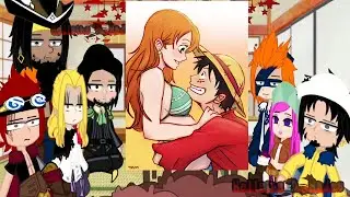 Past worst generation react to Luffy || Gacha Club
