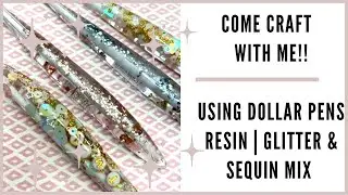 PERSONALIZED RESIN PENS | FULL PROCESS VIDEO | FAST | EASY AND INEXPENSIVE | CRASPIRE