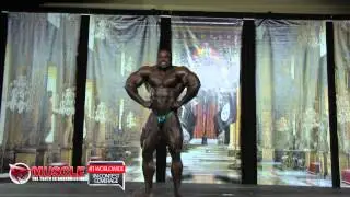 Brandon Curry Guest Posing at the 2014 IFBB St Louis Pro Show