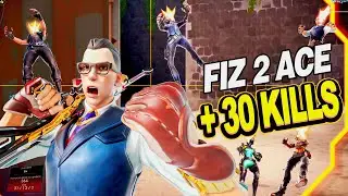 Joguei de CHAMBER e FIZ 2 ACE no VALORANT! Ganhei?