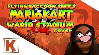 3 Raceways / Wario Stadium - Mario Kart 64 Cover: Flying Raccoon Suit