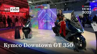 Kymco Downtown GT 350 2024 | LIVE da EICMA 2023