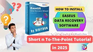 How to Install EaseUs Data Recovery Software | Best Data Recovery Software for Windows |