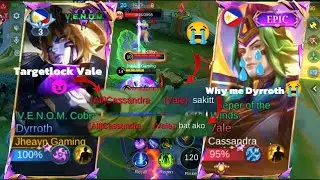 Target Lock Vale 😈💀 | Mobile Legends Bang Bang @MobileLegends5v5MOBA #dyrroth #mlbb #mobilelegends
