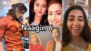 Pratha and Shakti Mahek Behind The Scenes | Naagin 6 Telly Updates