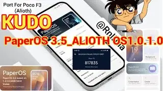 KUDO Paper OS 3.5 DavenUI for Poco F3 , Mi 11x & Redmi K40 , Customization and performance together