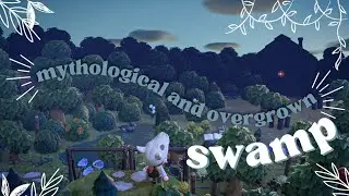 Decorating a Lush and Overgrown Swamp for Huldra and Nøkken | Speed Build | ACNH