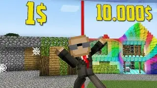 Дом за 10$ против дом за 100$ против дом за 1000$