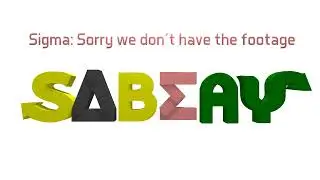Subway Logo Bloopers 2 Take 54: 2 Greek Letters