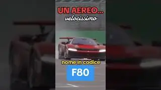 F80, la Ferrari che VOLA come un CACCIA MILITARE