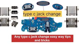 how to change type c connector easy way||